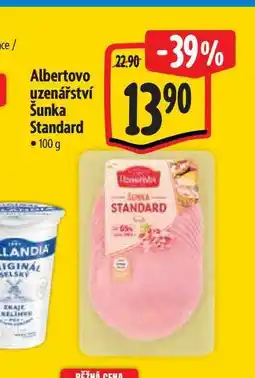 Albert Albertovo uzenářství Šunka Standard nabídka