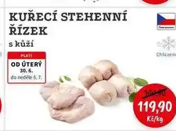 RABBIT řeznictví KUŘECÍ STEHENNÍ ŘÍZEK s kůží nabídka