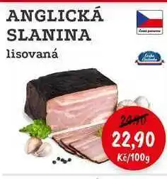 RABBIT řeznictví ANGLICKÁ SLANINA lisovaná nabídka