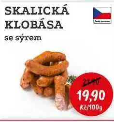 RABBIT řeznictví SKALICKÁ KLOBÁSA se sýrem nabídka