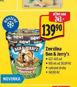 Albert Zmrzlina Ben & Jerry's nabídka