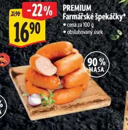 Albert PREMIUM Farmářské špekáčky nabídka