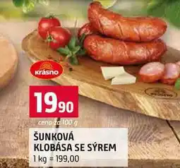 Terno ŠUNKOVÁ KLOBÁSA SE SÝREM nabídka