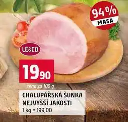 Terno CHALUPÁŘSKÁ ŠUNKA NEJVYŠŠÍ JAKOSTI nabídka