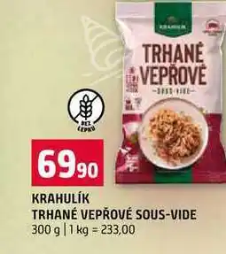 Terno KRAHULIK TRHANÉ VEPŘOVÉ SOUS-VIDE nabídka