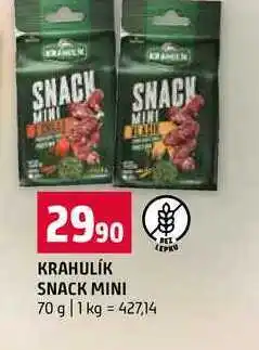 Terno KRAHULÍK SNACK MINI nabídka