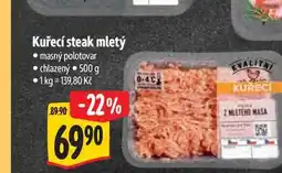 Albert Kuřecí steak mletý nabídka