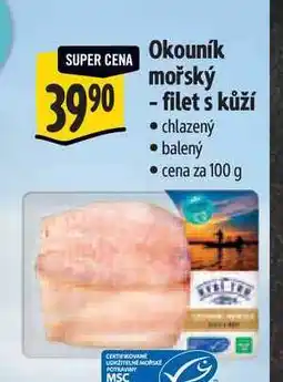 Albert Okouník mořský filet s kůží nabídka