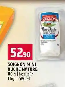 Terno SOIGNON MINI BUCHE NATURE 110 g kozi sýr nabídka
