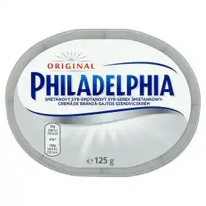 Philadelphia smetanový sýr 125g, vybrané druhy