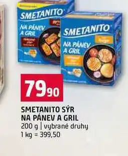 Terno SMETANITO SÝR NA PÁNEV A GRIL 200 g vybrané druhy nabídka