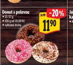 Albert Donut s polevou nabídka
