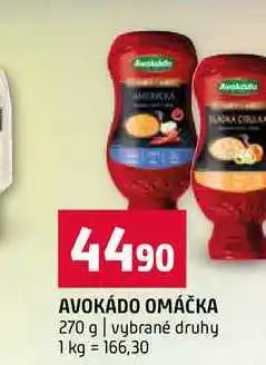 Terno AVOKÁDO OMÁČKA 270 g vybrané druhy nabídka