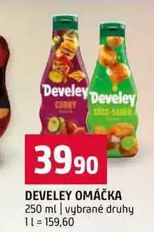 Terno DEVELEY OMÁČKA 250 ml vybrané druhy nabídka