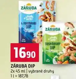 Terno ZÁRUBA DIP 2x 45 ml vybrané druhy nabídka