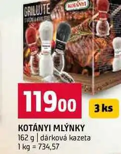 Terno KOTÁNYI MLÝNKY 162 g dárková kazeta nabídka