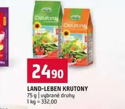 Terno LAND-LEBEN KRUTONY 75 g vybrané druhy nabídka