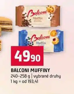 Terno BALCONI MUFFINY 240-258 g vybrané druhy nabídka