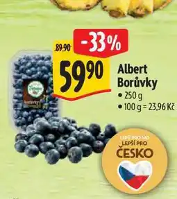 Albert Albert Borůvky nabídka