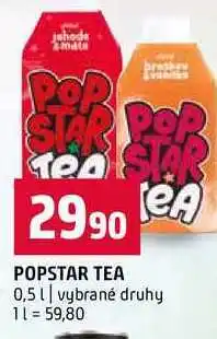 Terno POPSTAR TEA 0,5l vybrané druhy nabídka