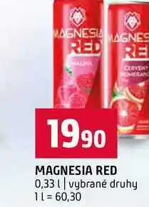 Terno MAGNESIA RED 0,33l vybrané druhy nabídka