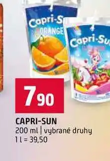 Terno CAPRI-SUN 200 ml vybrané druhy nabídka