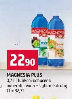 Terno MAGNESIA PLUS 0,7l funkční ochucená y minerální voda vybrané druhy nabídka