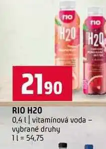 Terno RIO H20 0.4l vitamínová voda vybrané druhy nabídka