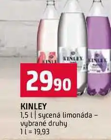 Terno KINLEY 1,5l sycená limonáda vybrané druhy nabídka