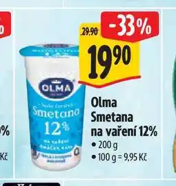 Albert Olma Smetana na vaření 12% nabídka