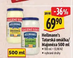 Albert Hellmann's Tatarská omáčka/ Majonéza nabídka