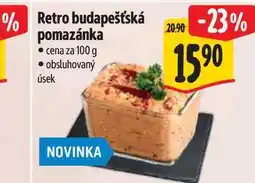 Albert Retro budapešťská pomazánka nabídka