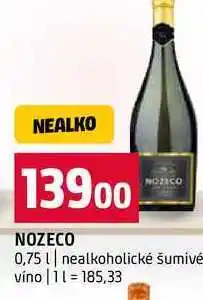 Terno NOZICO 0,75l nealkoholické šumivé vino nabídka