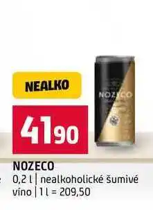 Terno NOZECO 0,2l nealkoholické šumivé víno nabídka