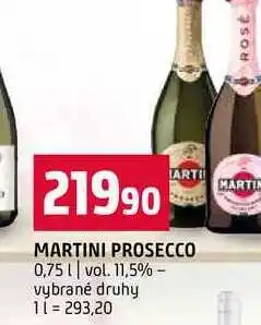 Terno ARTI MARTINI PROSECCO 0,75l vol. 11,5% vybrané druhy nabídka