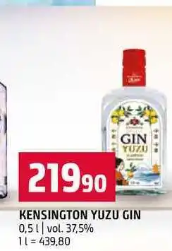 Terno KENSINGTON YUZU GIN 0,5l vol. 37,5% nabídka