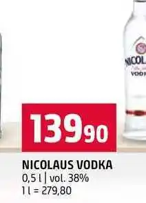Terno NICOLAUS VODKA 0,5l vol. 38% nabídka