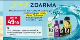 Terno FA 150 ml deodorant vybrané druhy 400 ml sprchový gel vybrané druhy nabídka