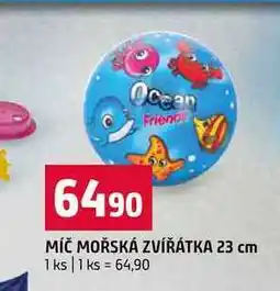 Terno MÍČ MOŘSKÁ ZVÍŘÁTKA 23 cm nabídka