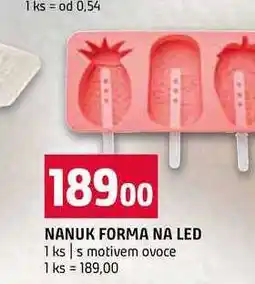 Terno NANUK FORMA NA LED 1 ks s motivem ovoce nabídka
