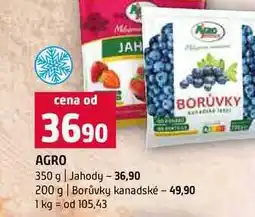 Terno AGRO 350 g Jahody BORŮVKY 200 g Borůvky kanadské nabídka