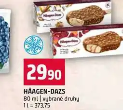 Terno HÄAGEN-DAZS 80 ml vybrané druhy nabídka