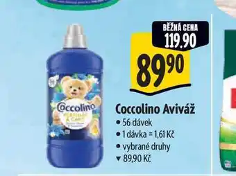 Albert Coccolino Aviváž 56 dávek nabídka