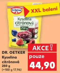 Kaufland DR. OETKER Kyselina citrónová nabídka