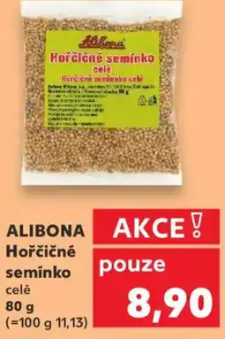 Kaufland ALIBONA Hořčičné semínko celé nabídka
