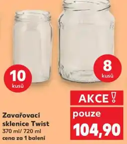 Kaufland Zavařovací sklenice Twist nabídka