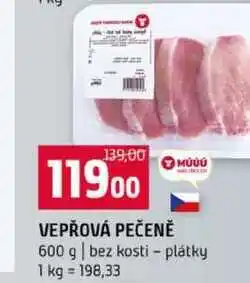 Terno Vepřová pečeně bez kosti nabídka