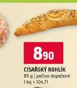 Terno CÍSAŘSKÝ ROHLÍK 85 g pečivo dopečené nabídka