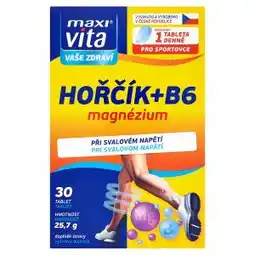 Albert MaxiVita Vaše Zdraví Hořčík+ B6 magnézium 30 tablet 25,7g nabídka
