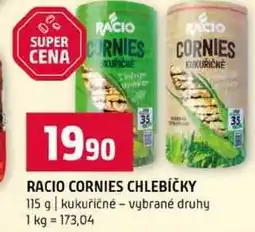 Terno RACIO CORNIES CHLEBÍČKY 115 g kukuřičné vybrané druhy nabídka